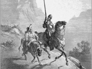 Don Quichotte et Sancho Pança